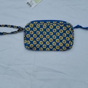 NWOT Vera Bradley Wristlet in Riviera Blue